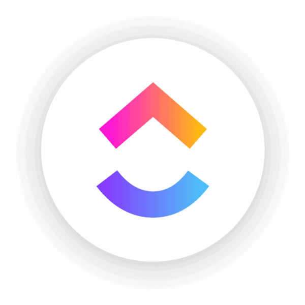 Логотип ClickUp