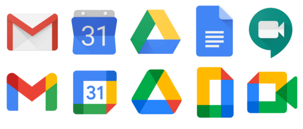 Google Workspace（以前称为 G Suite）徽标