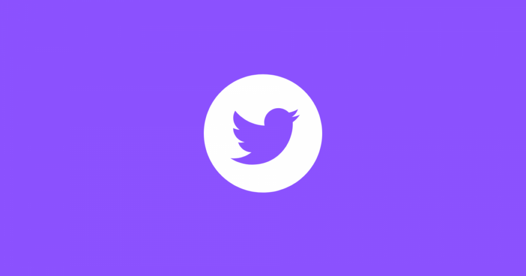 Spasi oleh Logo Twitter