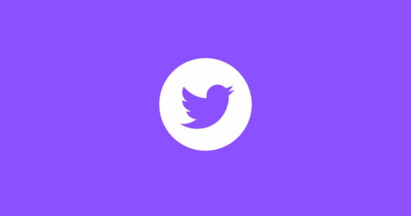 Twitter ロゴによるスペース